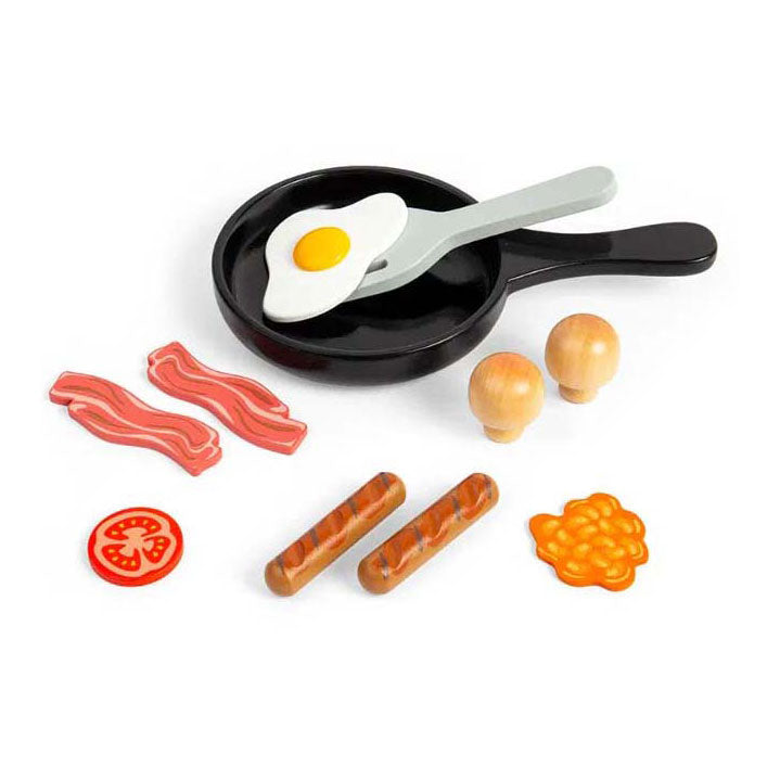 Bigjigs Holzfrühstückset, 11dlg.