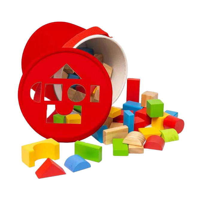 Bigjigs hölzerne Bausteine, 80dlg.