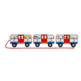 Bigjigs Holz London Trekbus - afbeelding 2