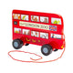 Bigjigs Londoner Bus-Pullfigur aus Holz