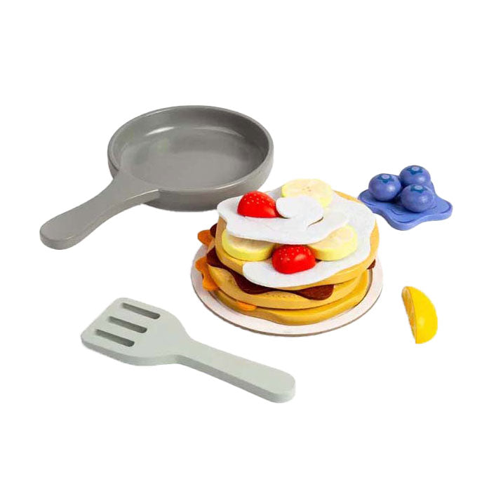 Bigjigs Holzpfannkuchen spielen Set, 16dlg.