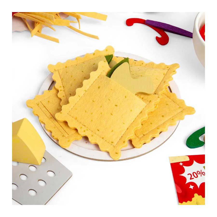 Bigjigs Pasta für zwei Spielset, 64DLG.