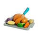 Bigjigs Holzbraten Spiel Set, 12dlg.
