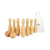 Bigjigs Holz Bowling Set, 12dlg.