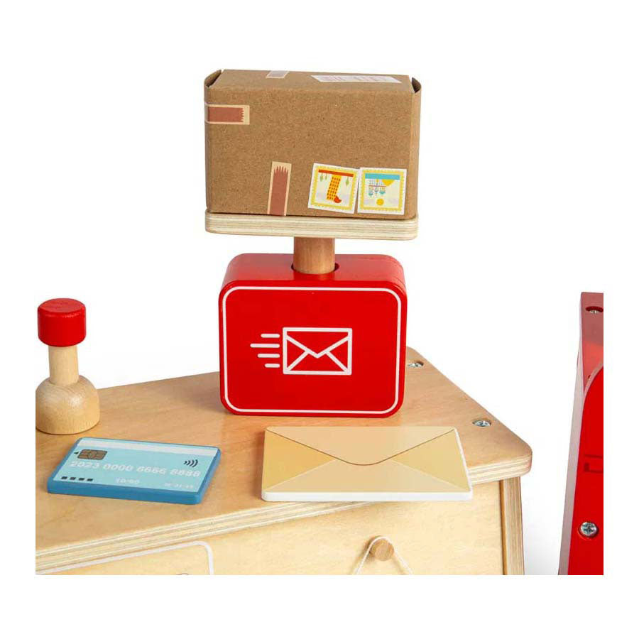 Bigjigs Houten Post Speelset, 19dlg.