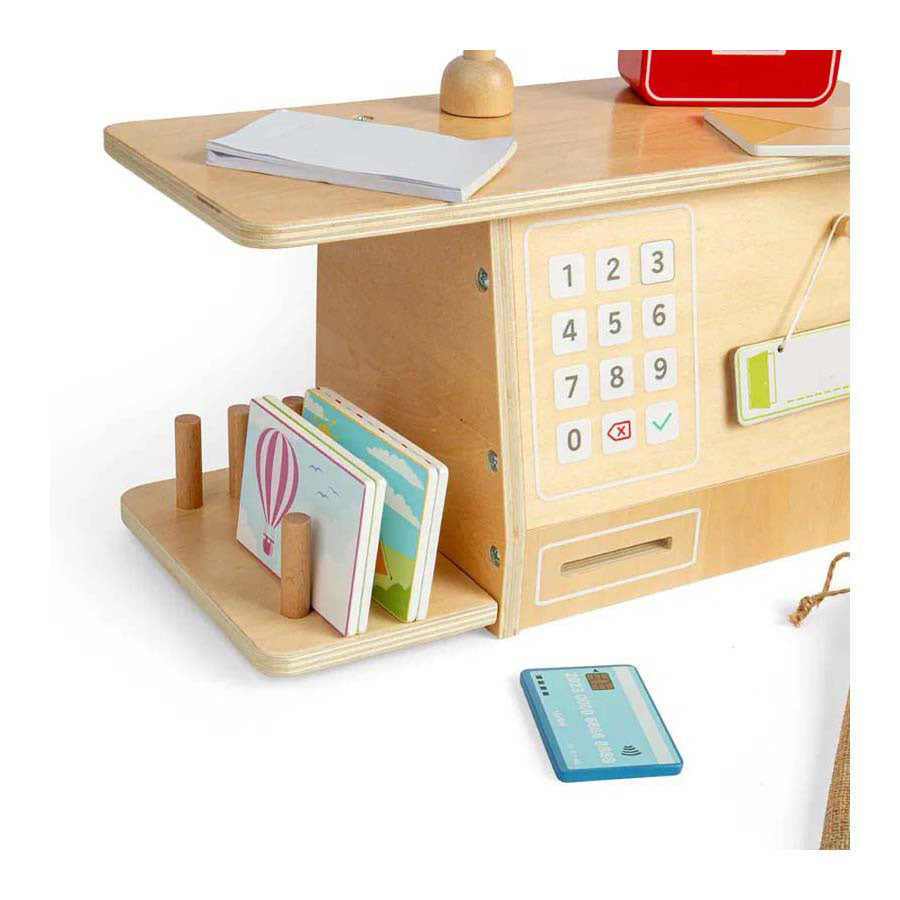 Bigjigs Houten Post Speelset, 19dlg.