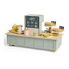 Bigjigs Holz-Kaffeeecken-Spielset, 32-teilig.