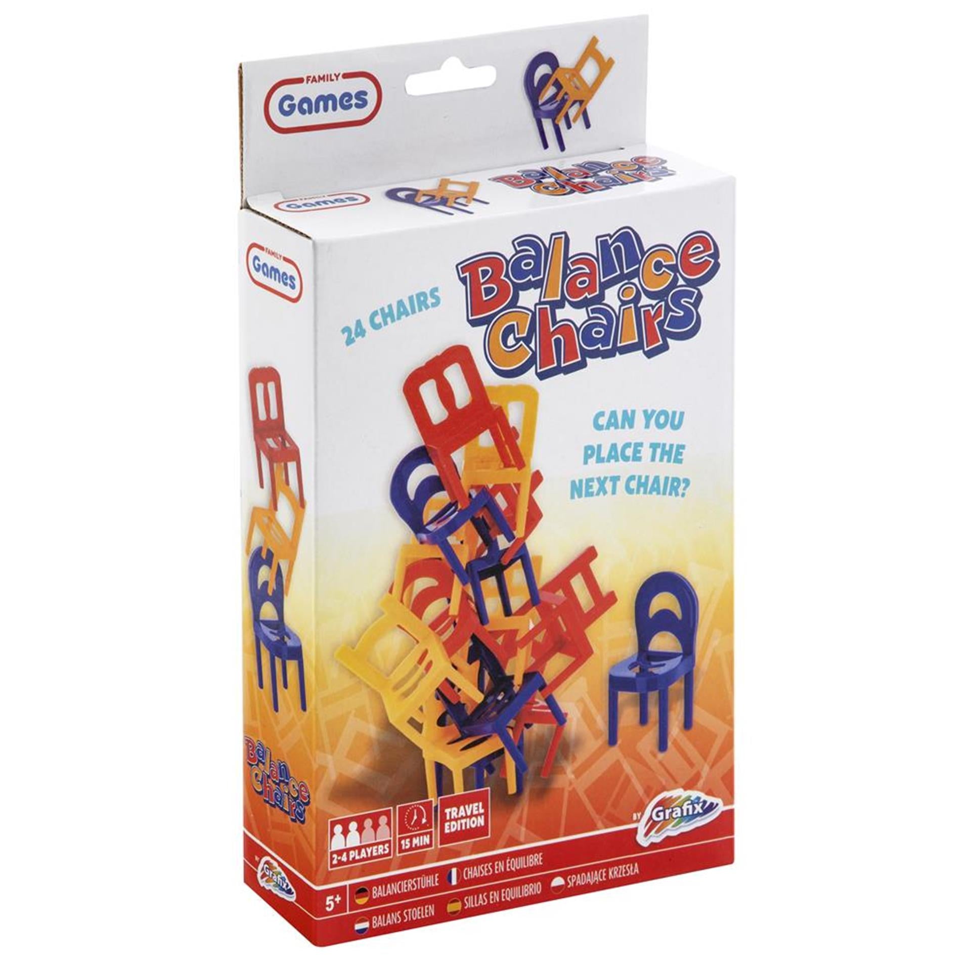 Grafix Stapelstühle Reisespiel