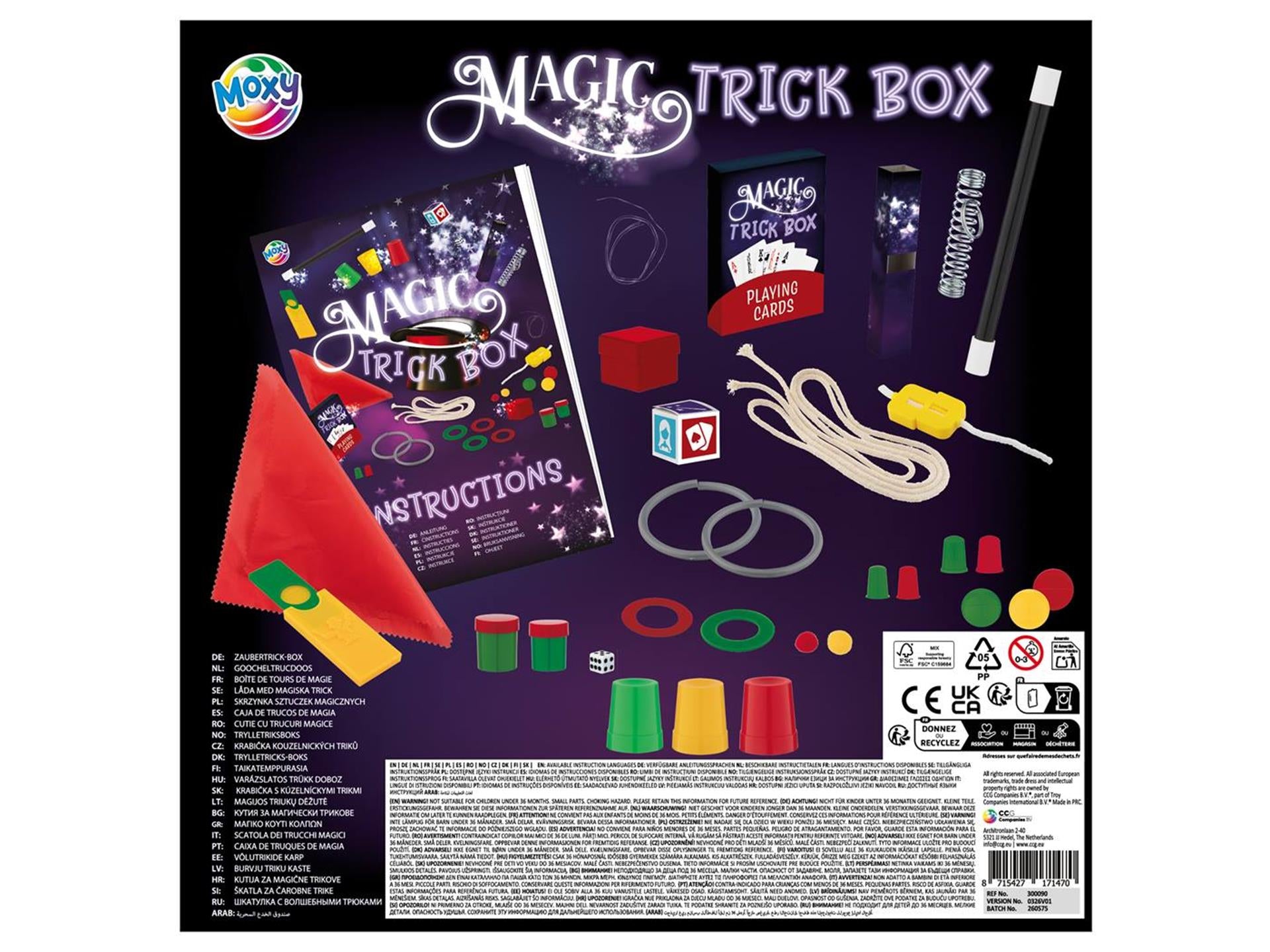 Kreatives Bastelgruppen-Zauberbox-Set – 20 Tricks