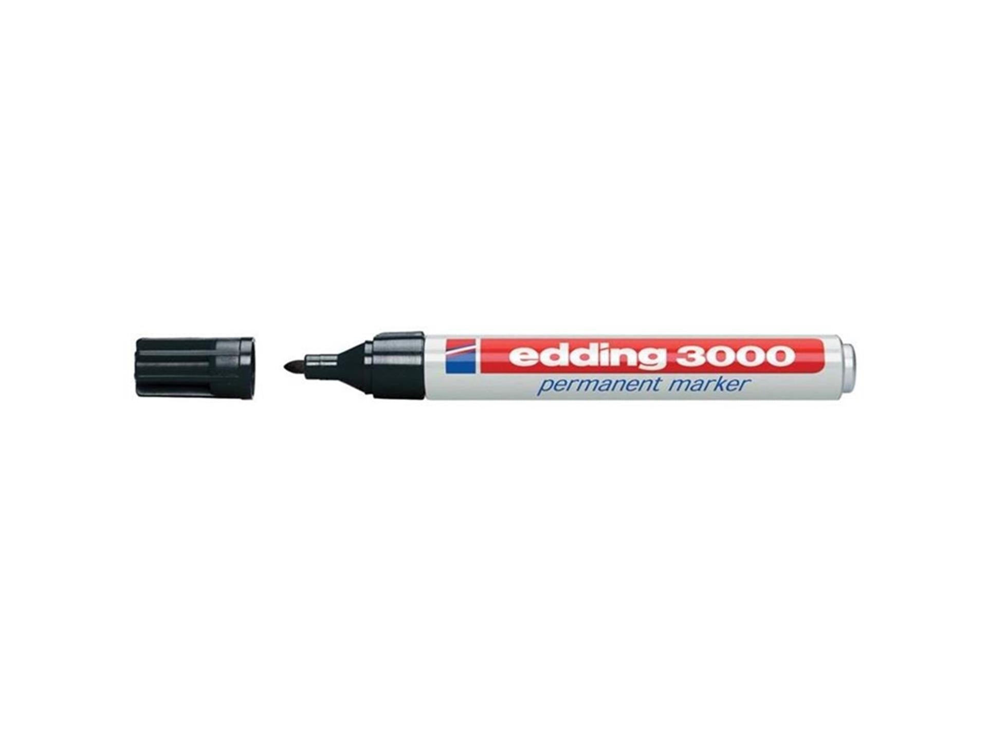 Edding Permanentmarker 3000 schwarz 10 Stk
