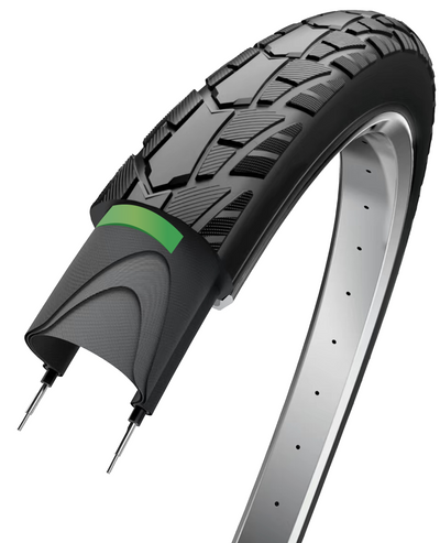 Edge Buitenband Performance Protect 26 x 1,75 47-559 - Schwarz mit Reflexion