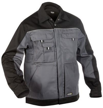 Dassy Arbeitsjacke Lugano P K Grau Schwarz XL