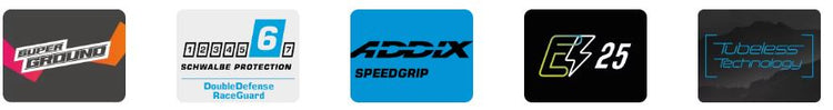 Faltreifen Schwalbe G-One Allround DD RaceGuard 27.5 x 2.25 57-584 mm - schwarz mit Reflexion
