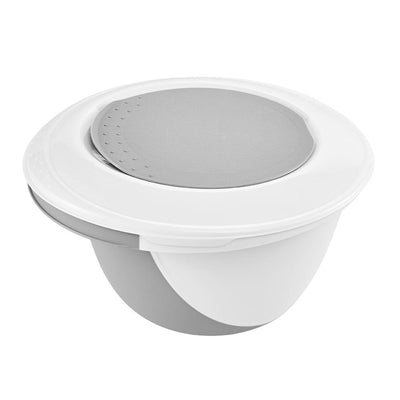 Keeper Rührschüsselset 1,5+3,5l weißgrau