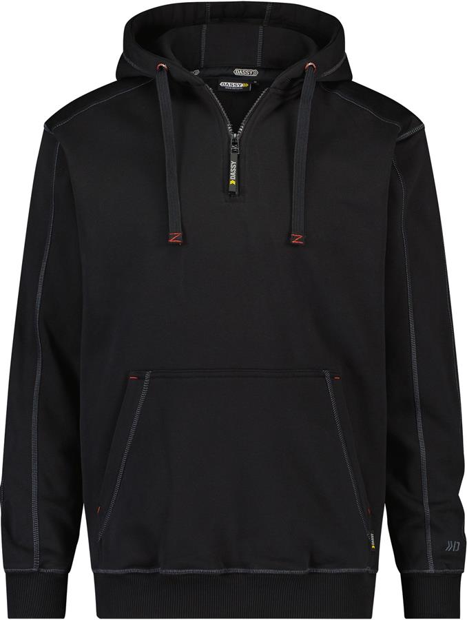 Dassy Kapuzenpullover Indy Schwarz S