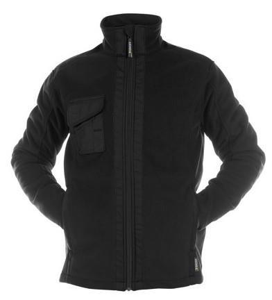 Dassy Fleecejacke Croft schwarz xxl