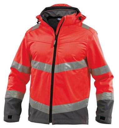 Dassy Warnschutzjacke Malaga Rot Grau XL
