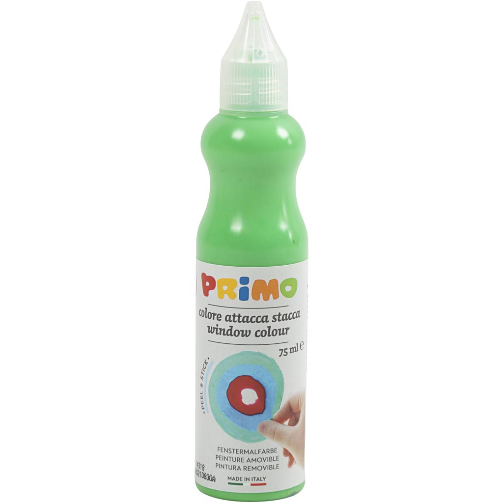 Primo Fensterfarbe, grün, 75 ml 1 Flasche