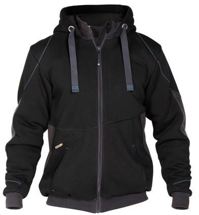 Dassy Sweatshirtjacke Pulse Night Blue Anthrazit S