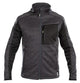 Dassy Midlayer-Cardigan konvex grau schwarz m