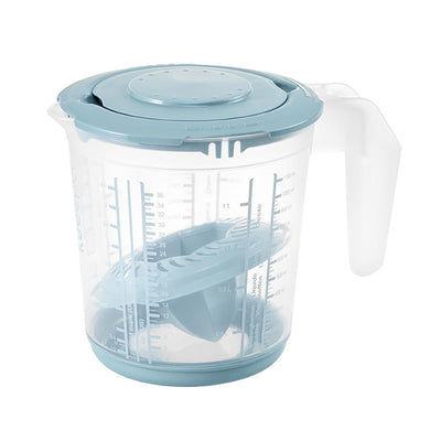 Keeper Messbecher 1l + Zitruspresse blau
