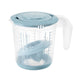 Keeper Messbecher 1l + Zitruspresse blau