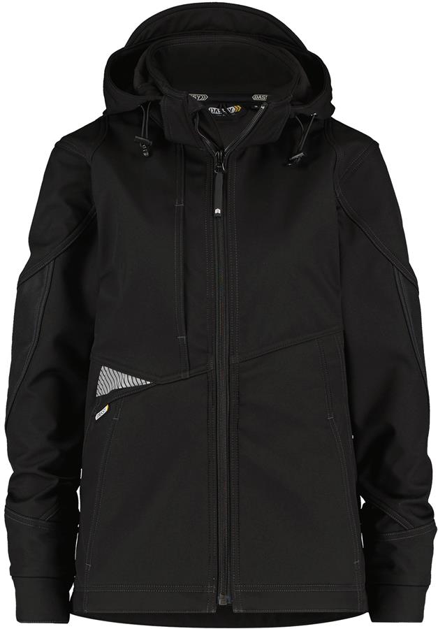 Dassy Gravity Damen Softshell schwarz s