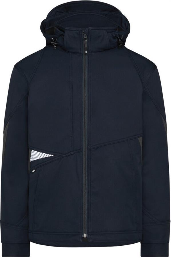 Dassy Gravity Next Softshell grau schwarz Größe XXL