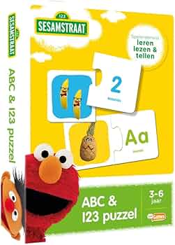 Just Games Sesamstraße ABC 123 Puzzle | 6 Stück