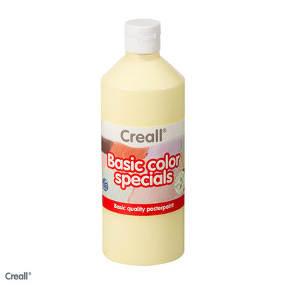 Creall School Farbe Pastellgelb, 500 ml