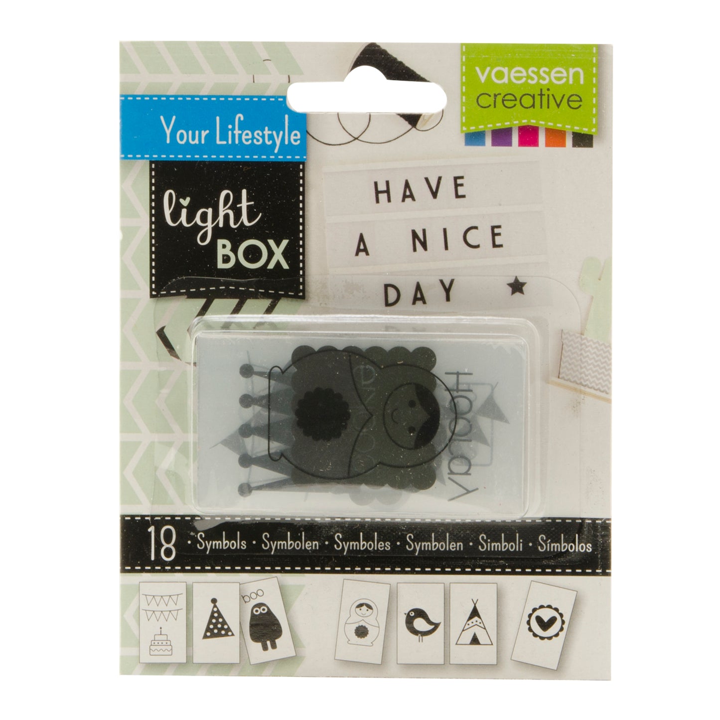 Vaessen creative • Leuchtbox Kinder 18-teilig