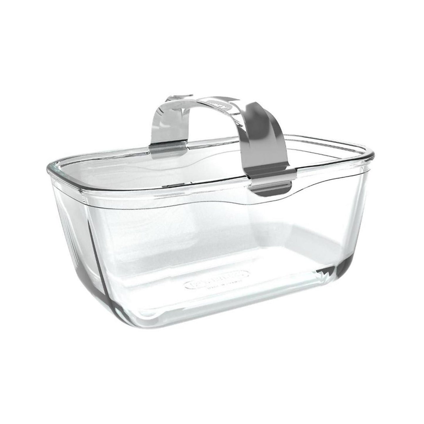 Pyrex Airfryer-Schale 20x14x9cm mit Grün
