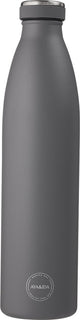 Aya ida - Trinkflasche - Thermoskanne - Wasserflasche - 1000ml - Dunkelgrau