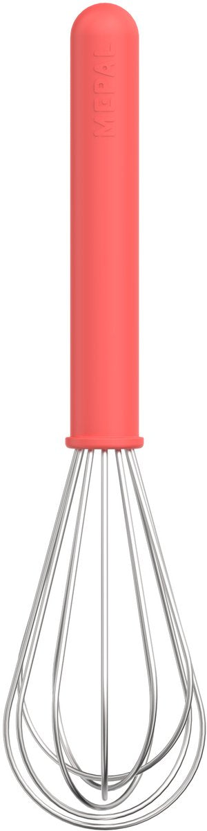 Mepal Schneebesen aus Edelstahl Chef It – 25 cm – Drähte behalten ihre Form – leicht zu reinigen – spülmaschinenfest – Küchenutensilien – Koralle