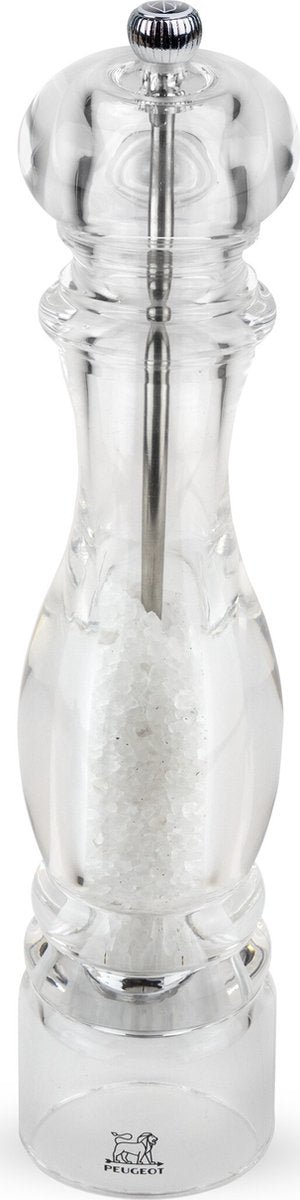 Peugeot Nancy Salzmühle 30 cm – transparent – Acryl
