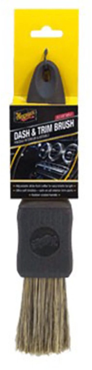 Meguiar's Meguiar's Armaturenbrett-Zierbürste – Autoinnenbürste – verstellbare weiche Borsten – Autopflegebürste