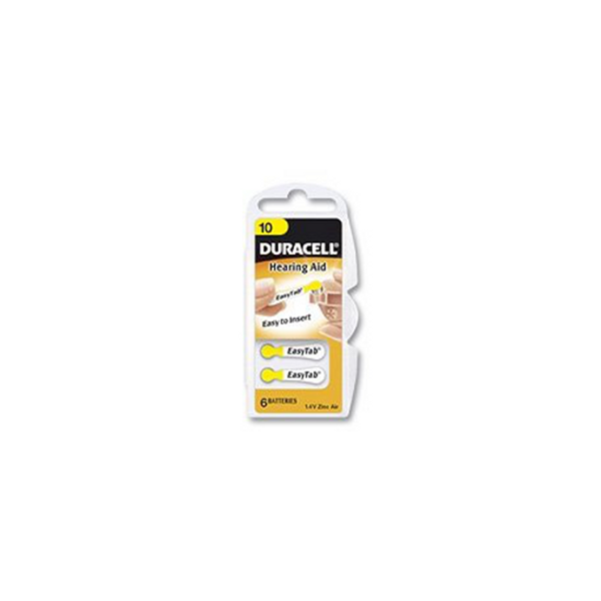 Duracell da10 Hör-App-Batterie 1,4 V
