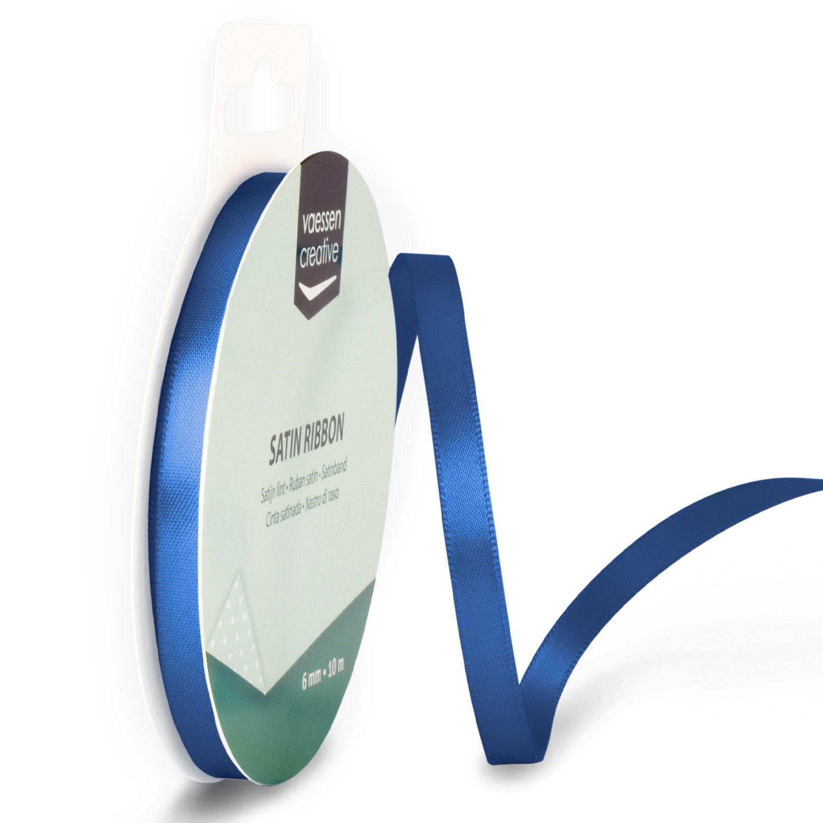 Vaessen creative • Satinband 6mmx10m blau