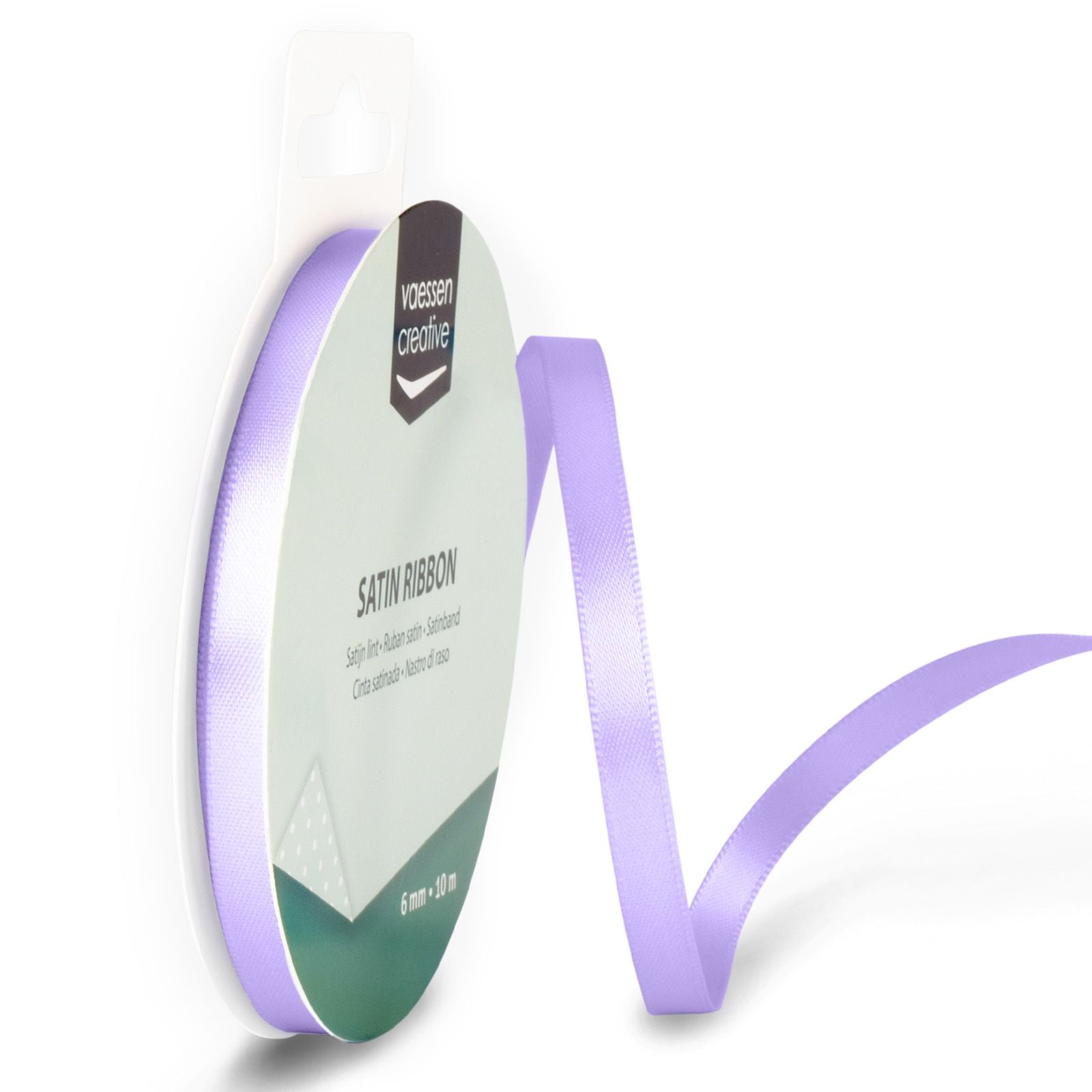 Vaessen creative • Satinband 6mmx10m Lavendel