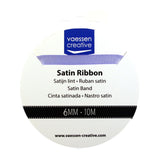 Vaessen creative • Satinband 6mmx10m Lavendel - afbeelding 2