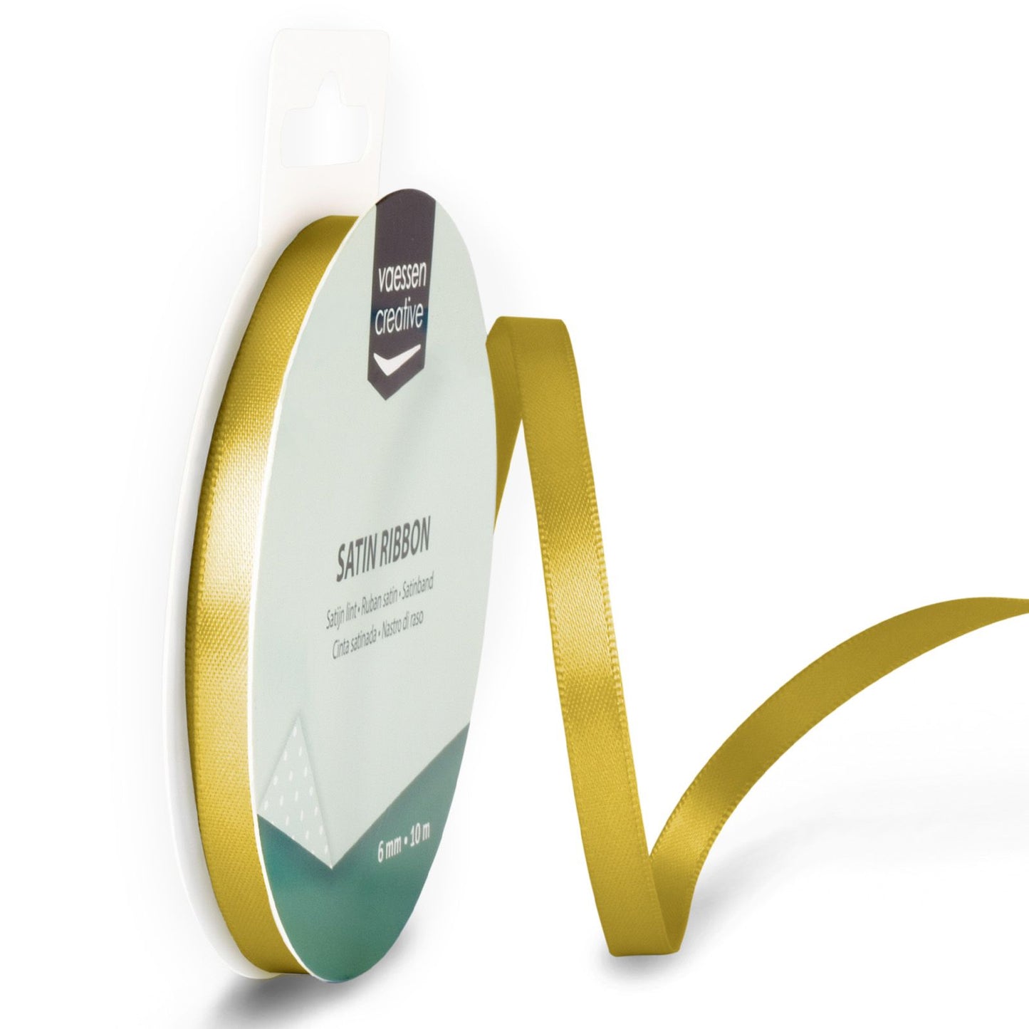 Vaessen creative • Satinband 6mmx10m Gold