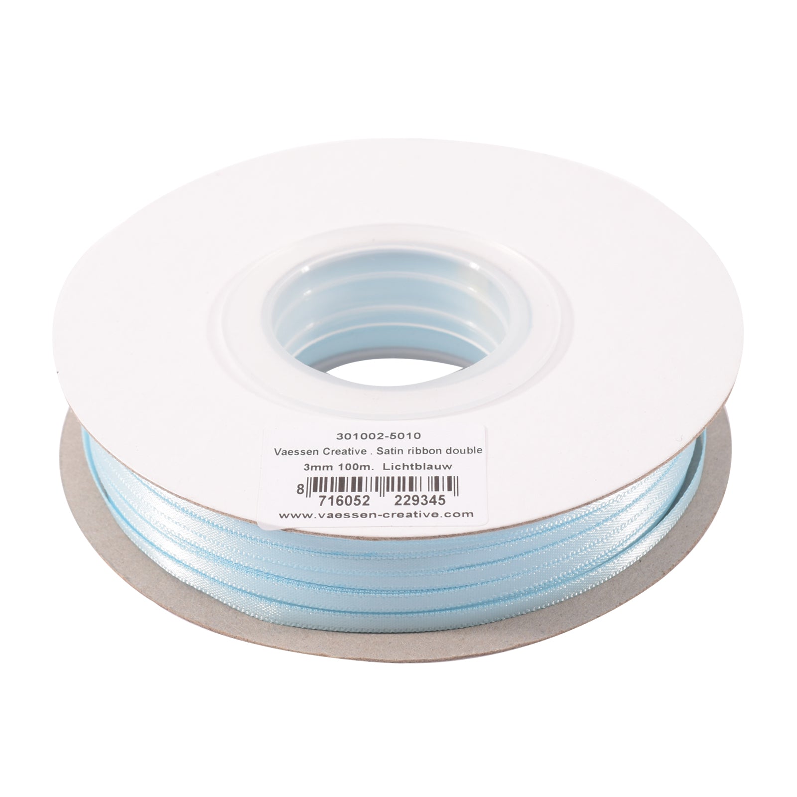 Vaessen creative • Satinband 3mmx100m Hellblau