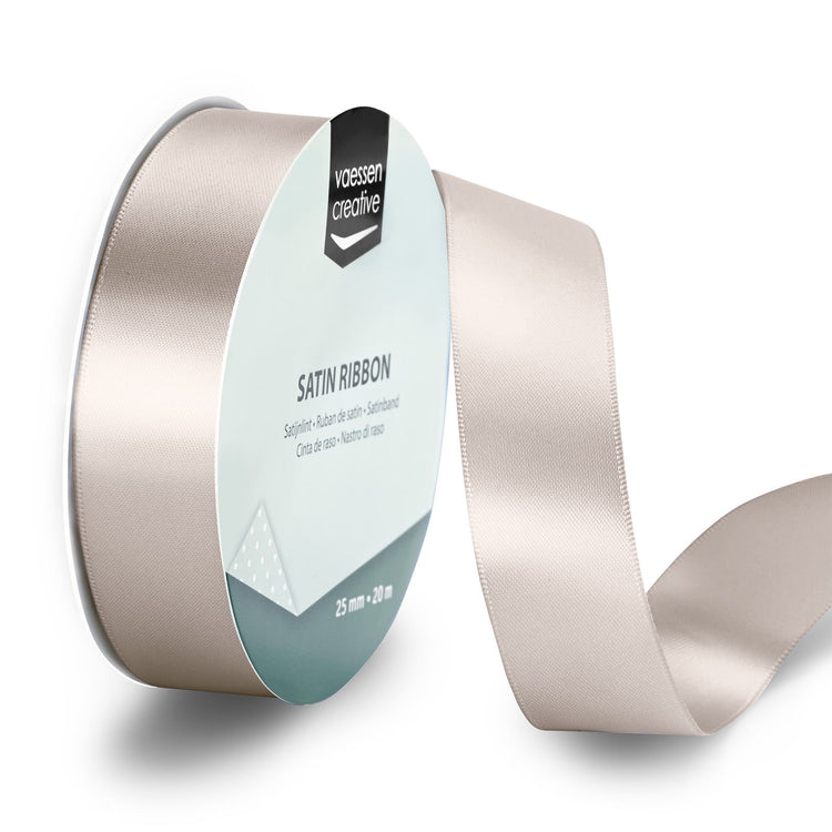 Vaessen creative • Satinband 20mx25mm beige