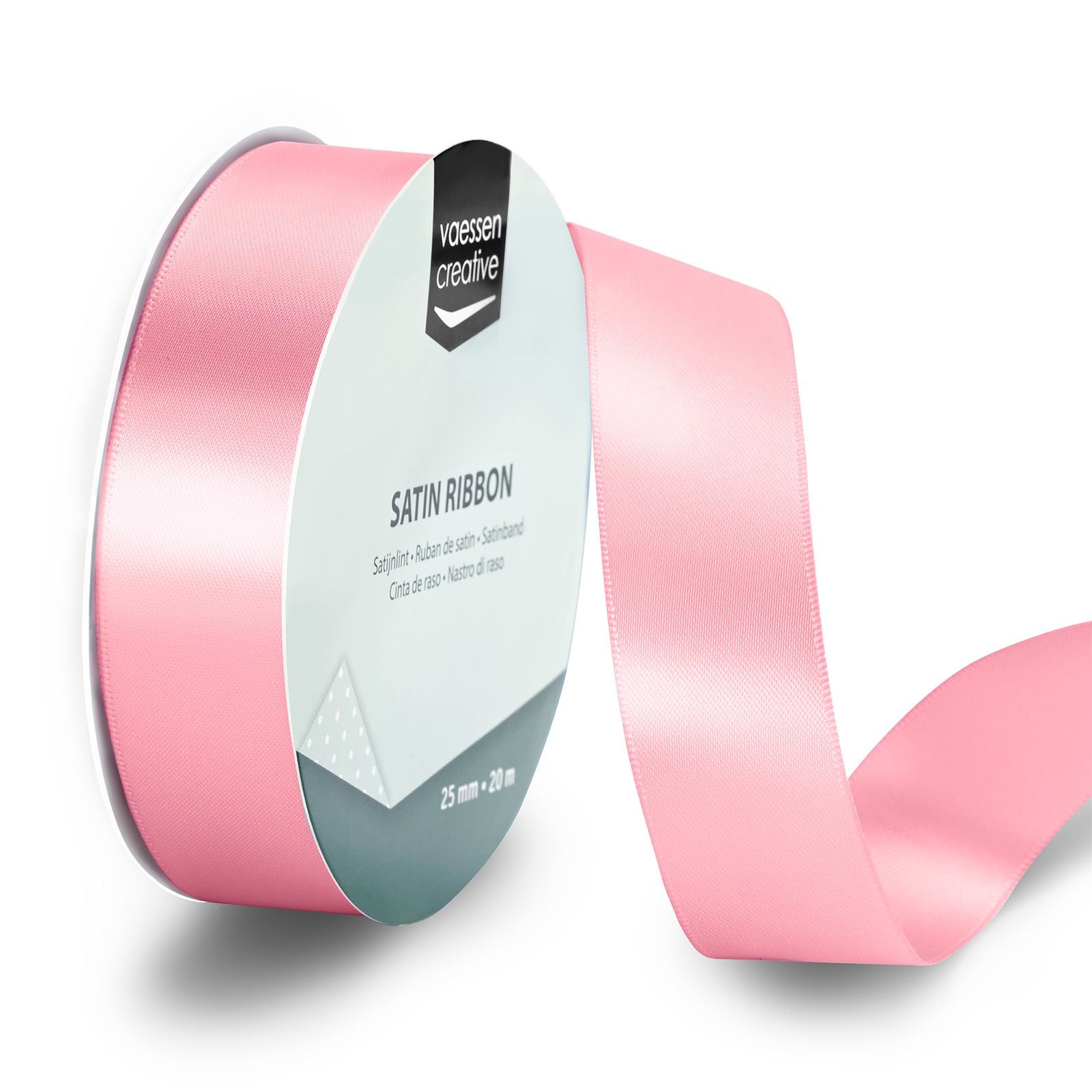 Vaessen creative • Satinband 20mx25mm hellrosa