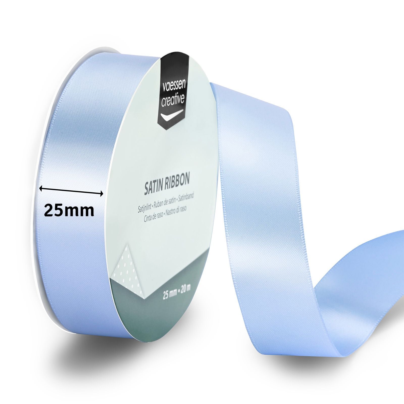Vaessen creative • Satinband 20mx25mm hellblau