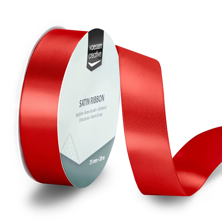 Vaessen creative • Satinband 20mx25mm rot