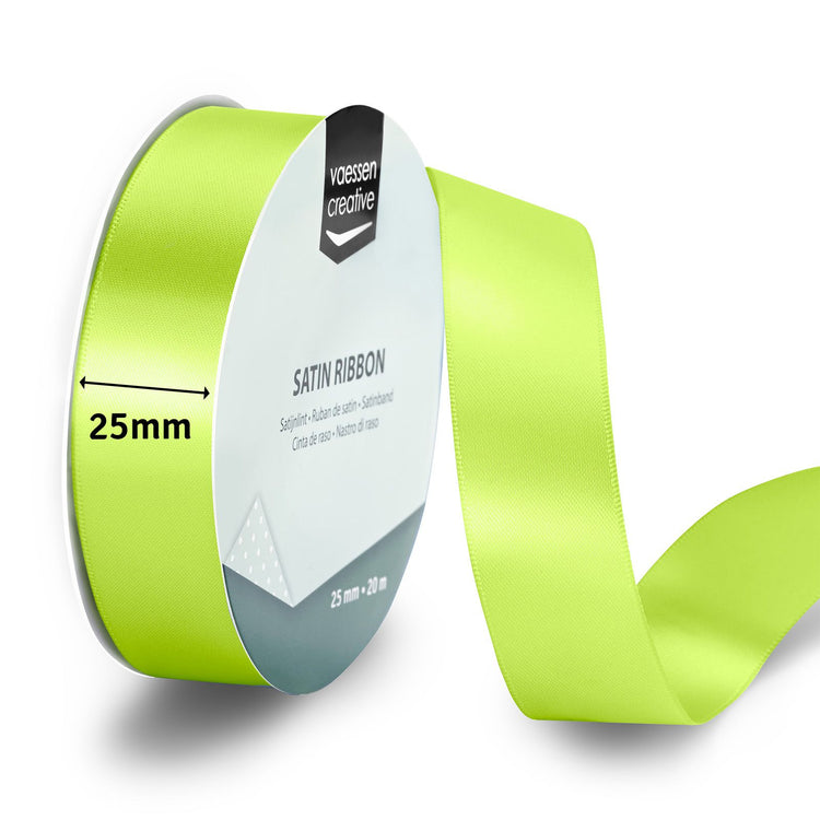 Vaessen creative • Satinband 20mx25mm apfelgrün