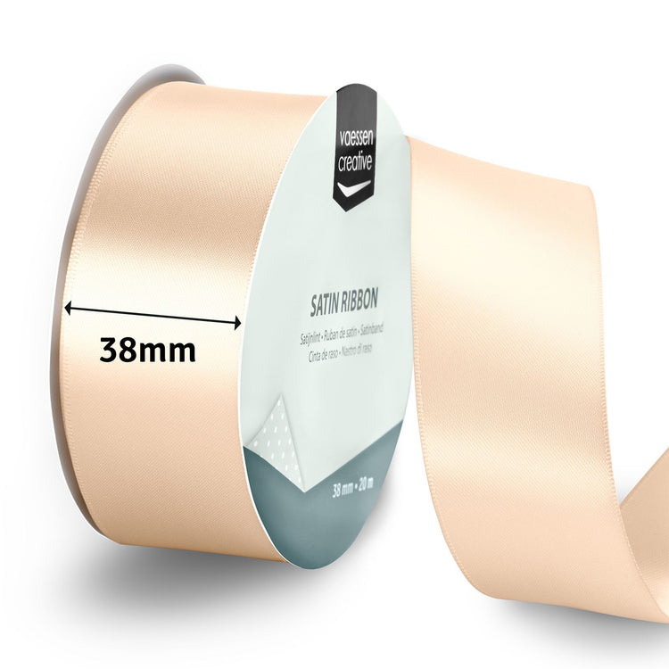 Vaessen creative • Satinband 20mx38mm Elfenbein