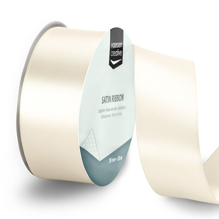 Vaessen creative • Satinband 20mx38mm antikweiß