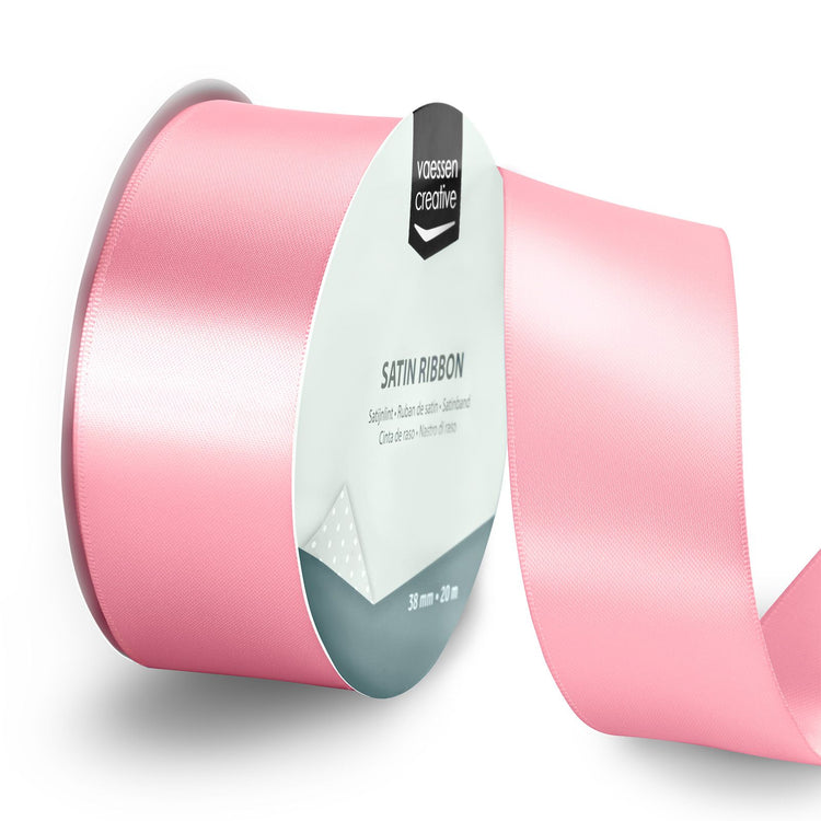 Vaessen creative • Satinband 20mx38mm hellrosa